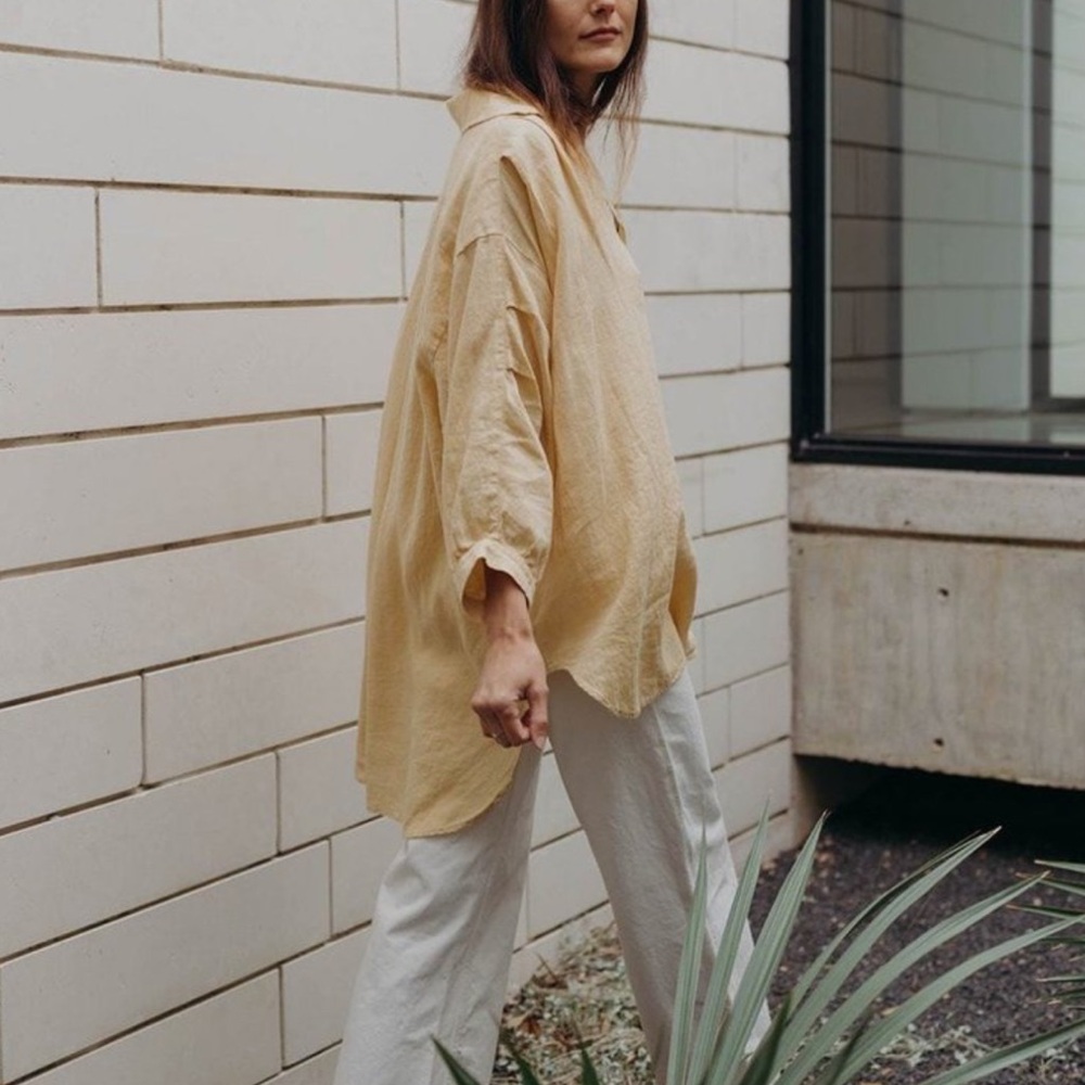 Esby Apparel Chelle Top in Brulee
